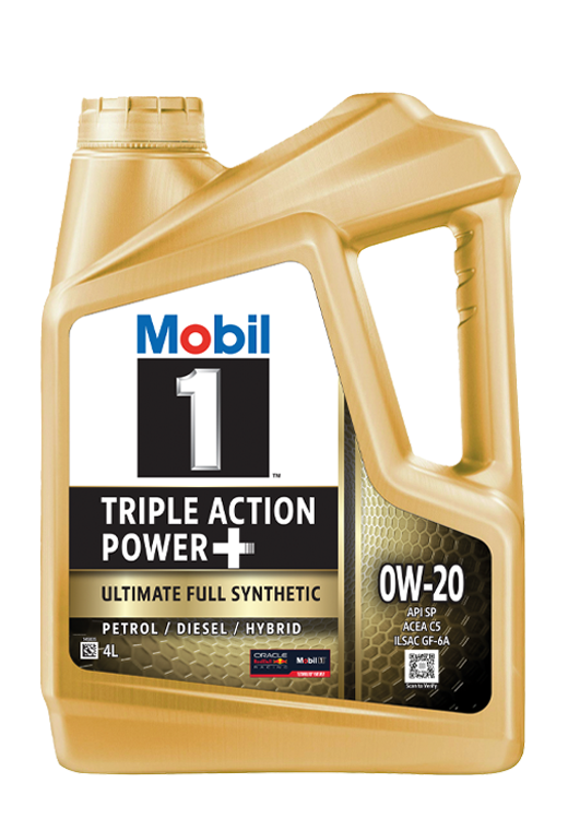 Mobil 1™ 0W-20 Triple Action Power+