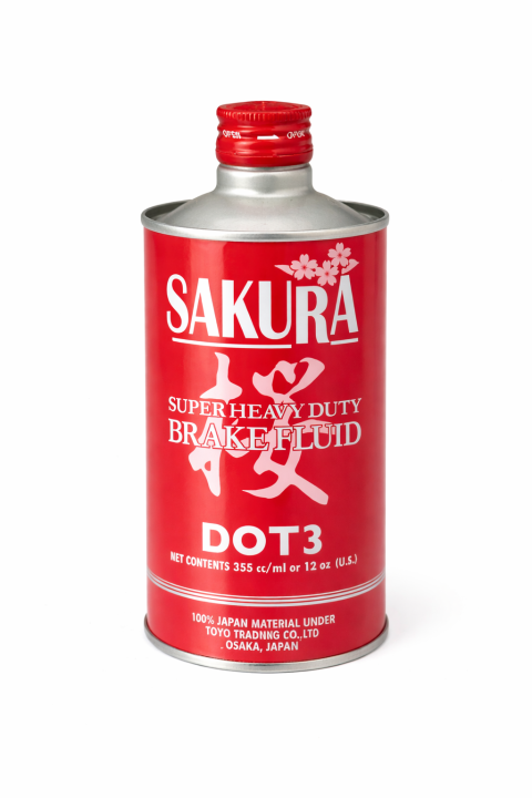 Sakura brake fluid 250ml Dot-3